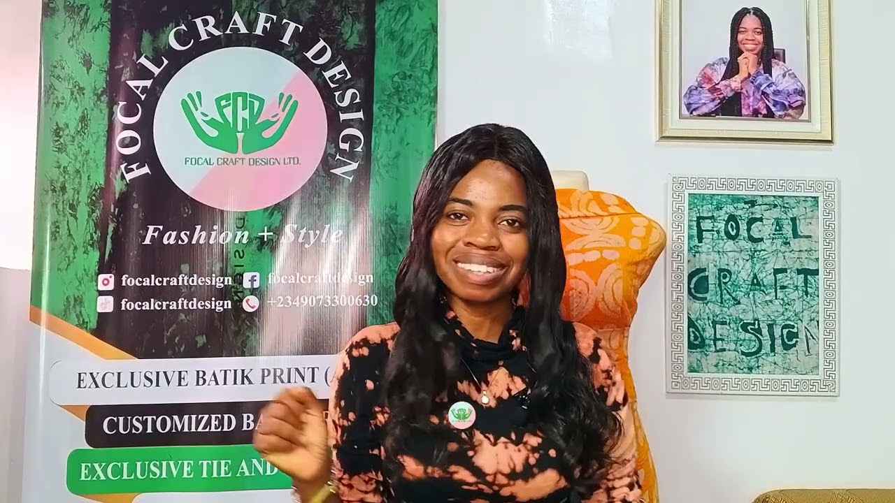 Learn how I plan my batik designs.  Educative and informative video. 