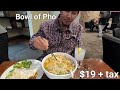 The price of pho and khao piak in america  this restaurant