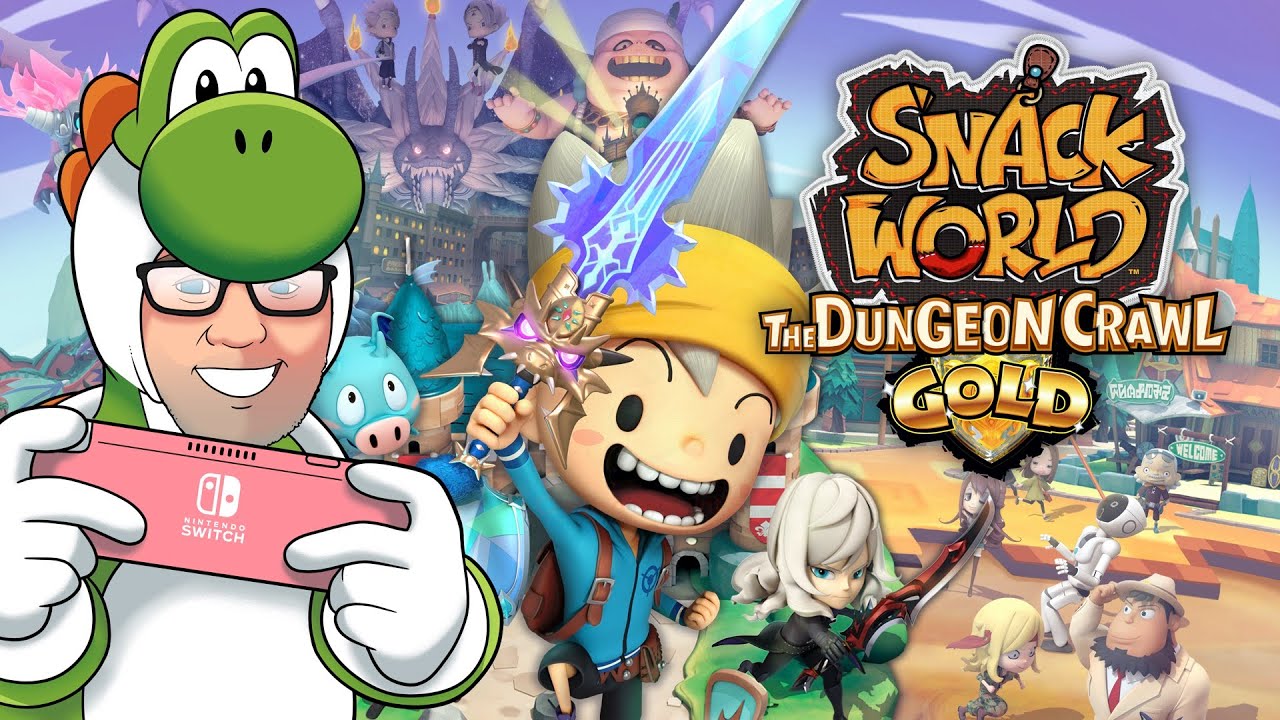 Throwback Switch - Snack World: The Dungeon Crawl Gold - Nintendo Switch