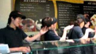 Cold stone sings song for you