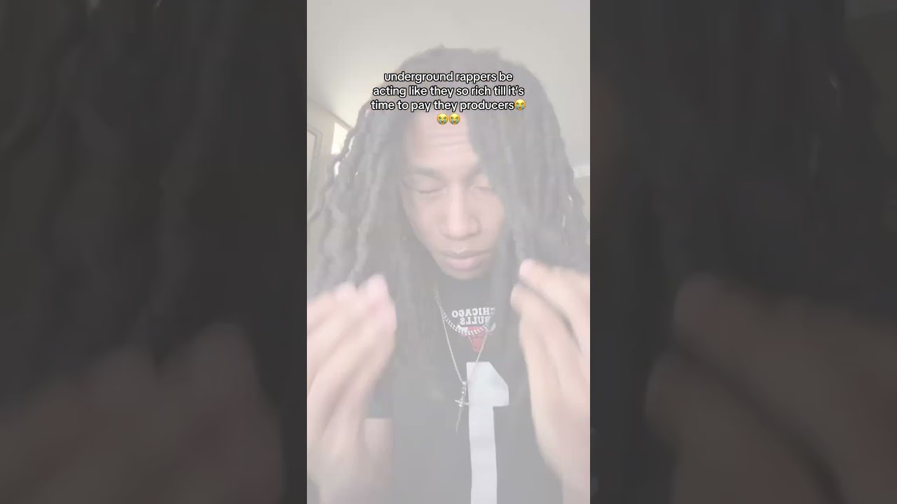 underground rappers dont never wanna pay they producers