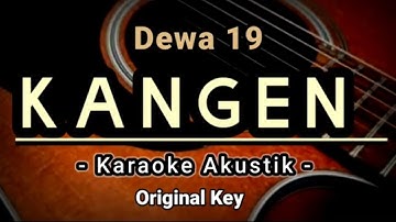 Thumbnail of Kangen - Dewa 19 ( Akustik Karaoke )