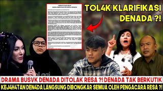 N4JIS CUIH !! RESA SOBEK SURAT DEN4DA ?! RESA SKAKMAT DENADA TOLAK PENGAKUAN ANAK DARI DENADA ?!