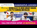Benchmark Sigma AI A7 75 Inch Smart Board &amp; 4K PTZ Camera Installed at Mubarakpur, Lucknow🔥