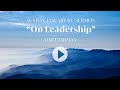 &quot;On Leadership&quot;