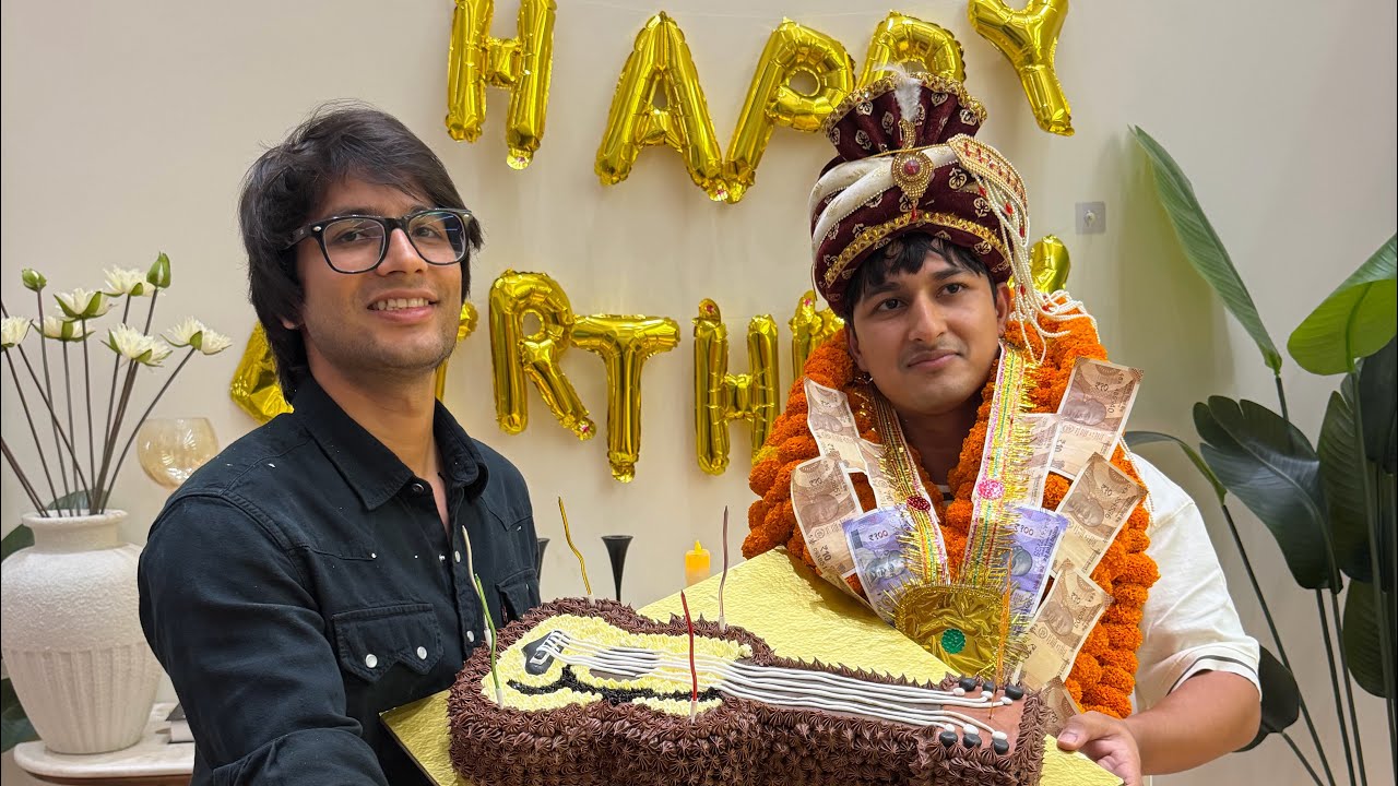 Sahil Ko Dulha Bana Diya 😍 Birthday Surprise 