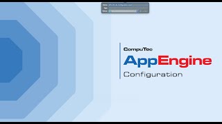 How To Configure Computec Appengine