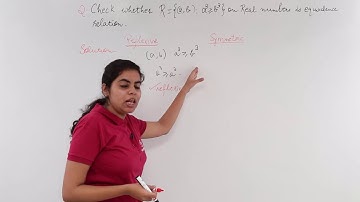 Class 12th – Equivalence Relation Numerical Example-4 | Relation and Functions | Tutorials Point