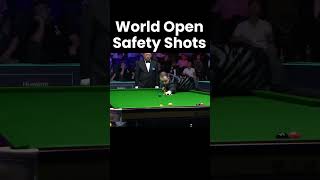 2024 World Open Safety Shots #snooker #snookermoments