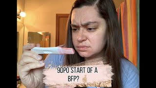9dpo Live Pregnancy Test - Start of BFP? 🤞