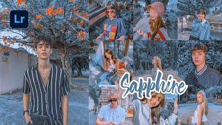 Sapphire Preset | Lightroom Mobile Presets Free DNG & XMP 2020 | Blue Tone