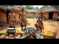 African Village Survival and Mouthwatering Village Food with our Hardworking Wife In Africa