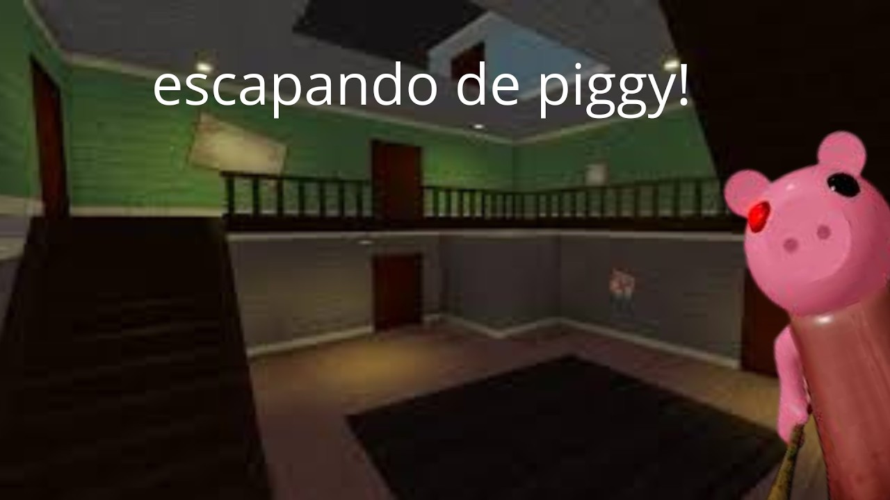 escapando de la casa de piggy!