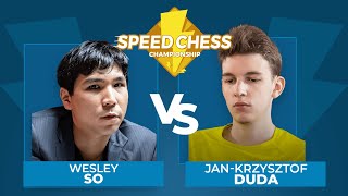 ウェズリー・ソー vs ヤン＝クシシュトフ・ドゥダ |スピードチェス選手権