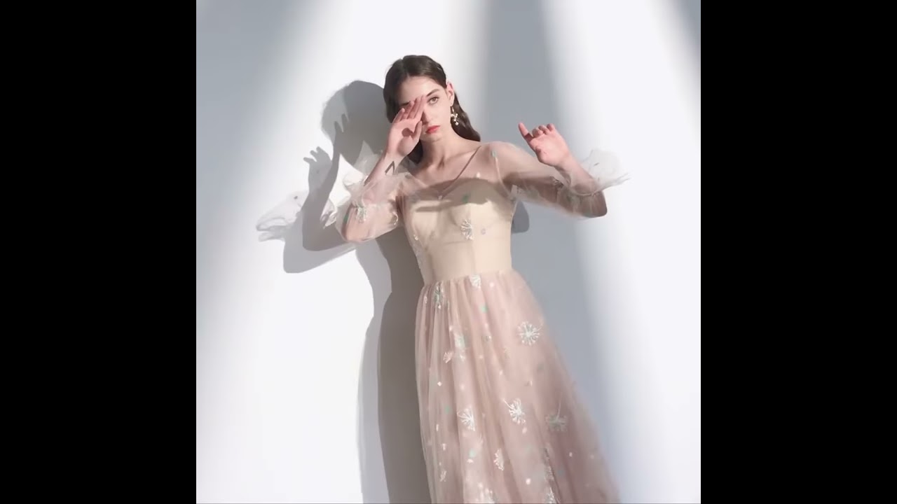 Elegant Champagne Bridesmaid Dresses 16 - YouTube Elegant Champagne Bridesmaid Dresses 16 - YouTube
