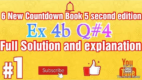 6 NEW COUNTDOWN Second Edition OXFORD  Ex 4b Q#4