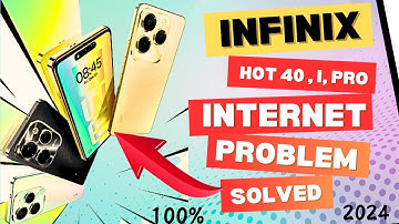Infinix hot40, Hot40 Pro, Hot 40i New internet Settings || Fix ApNs issues | Fix internet data fault