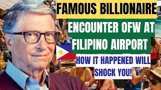 Billionaire Tested an OFW at NAIA Philippine 🇵🇭— The Secret Reward Shocked the Nation!  Information