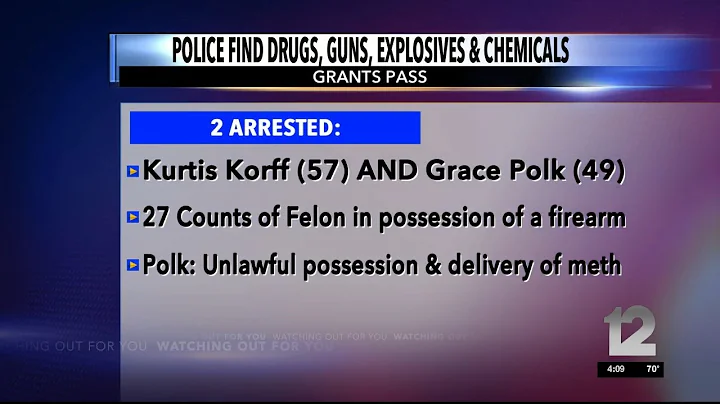 Drugs, guns and explosives found in Grants Pass home