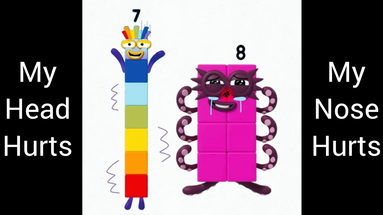 Numberblocks jumpscares 0.000001 to 100 Quintillion