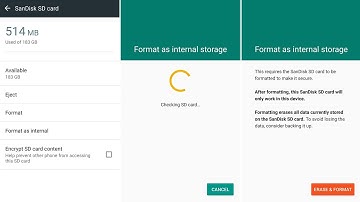 How to set sd card as your internal storage on HTC 10