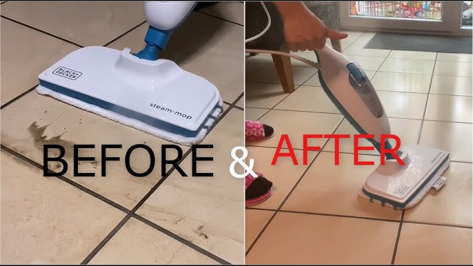 Black And Decker Steam Mop, Cleaning Test🤔 