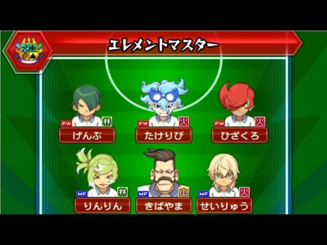 Inazuma Eleven Go 2 Chrono Stone Neppu: VS Boss Characters 