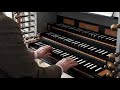 Matthias Grünert unterwegs | Ansbach St. Gumbertus | Wiegleb-Orgel | Bach Praeludium C-Dur BWV 547