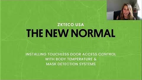Installing Touchless Door Access Control with Body Temp & Mask Detection Systems