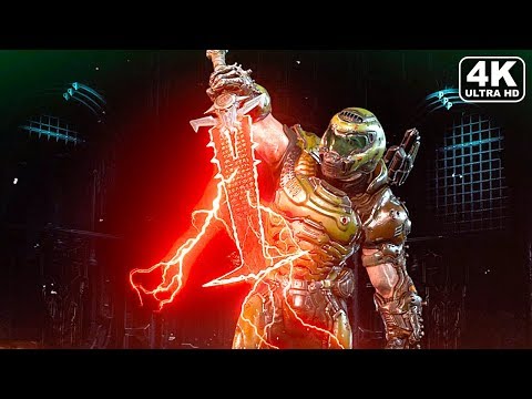 DOOM ETERNAL Crucible Sword Gameplay 4K 60FPS PC ULTRA