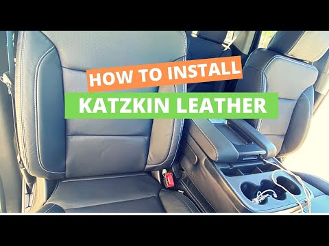 Chevy Silverado |  Katzkin Leather Interior Install |  Tutorial