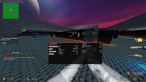CS source best undetected Cheat Aimbot,Wallhack,Bhop