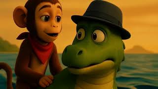 Clever Monkey 🐒 | Funny Jungle Cartoon for Kids | Smart Animal Adventure Animation