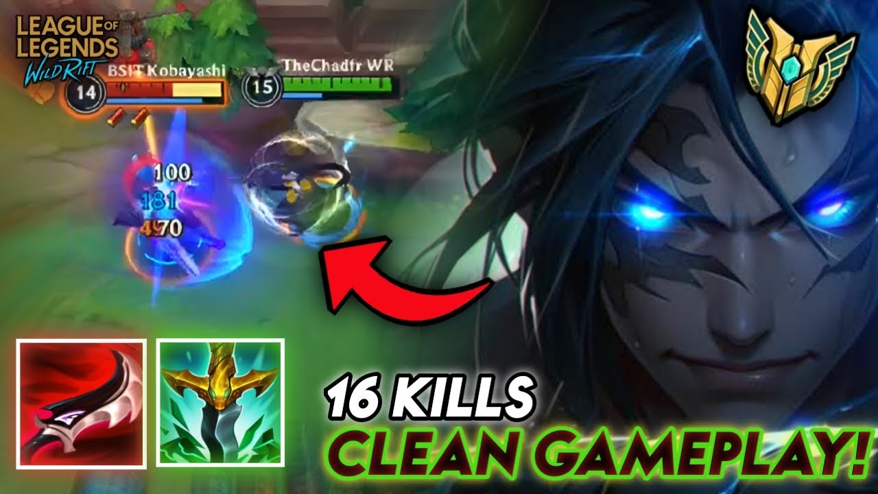 CLEANEST BLUE KAYN ON WILD RIFT!! (ZERO DEATH GAMEPLAY) | WILD RIFT ...