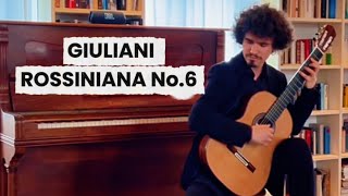 Mauro Giuliani – Rossiniana No. 6, Op. 124 | Görkem Yılmaz (Live in Darmstadt)