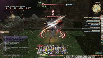 FFXIV 3.4 NINJA 2,330 DPS (ilvl 260, Dummy 3min) 15sec wait opener