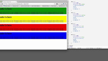 (4c/41) Absolute Positioning Within Relatively Positioned Elements