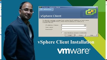 VMWARE vSphere Client installation and configuration - Lesson 3