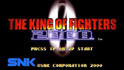 The King of Fighters 2000 - Iori Yagami Yuri Ralf Takuma  Showcase #arcade #snk #kof #kof2000