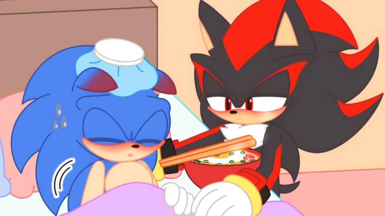 [AU Sonadow/Shadonic]Sick Day(Comic Dub)
