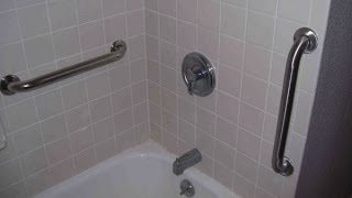 Shower Grab Bars Placement You, Bathtub Handrail Height