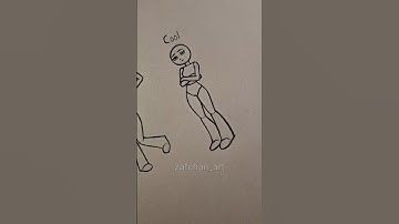 How to draw a girl body: Cute, silly & cool ✨️ #drawing #howtodraw #tutorial #art #shorts