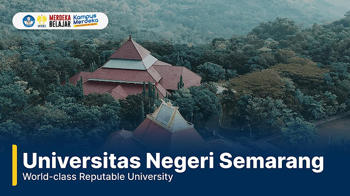 🔴 [ LIVE ] Mengenal UNNES Lebih Dekat