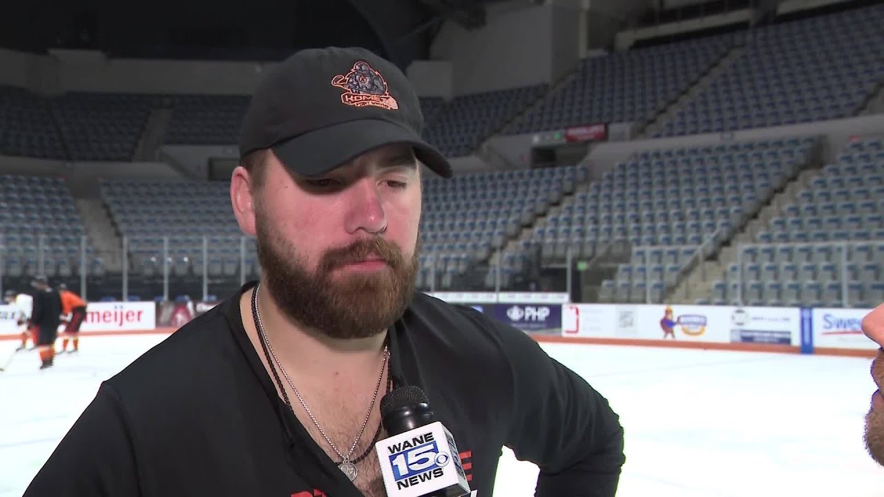 Jack Dugan full interview at Komets practice on 5/1/25 to preview Central Division Finals vs. Toledo