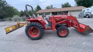 1995 Kubota L2900 Wloader 2800 Hours