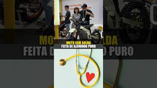 MOTO SEM SOLDA FEITA DE ALUMÍNIO PURO