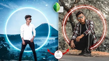 Instagram Viral Photo Editing | Snapseed Ring Light Editing | Snapseed Se Photo Editing Kaise kare