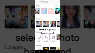 Tutorial/ PicsArt/Photo Collage screenshot 3