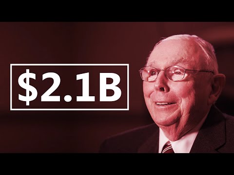 Nearly Blind To $2.1 Billion - Charlie Munger