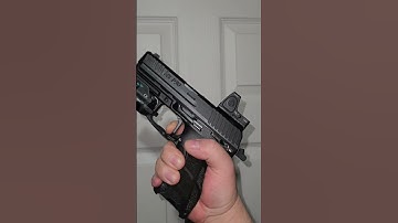 HK P30 with Grayguns short reset kit, Grayguns flat trigger, and nickel sear spring